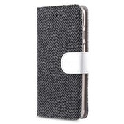 MKAPI6FSWBKWETL [Premium Leather Case Western Black iPhone 6/6s Case W/Twill]