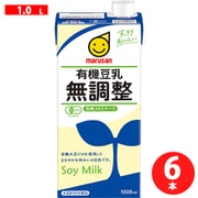有機豆乳 無調整 1L [6本]