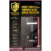 G-Z5C-15 [Xperia Z5 Compact 液晶保護ガラスフィルム クリスタルアーマー PAPER THIN]