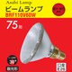 白熱電球 ビームランプ E26口金 110V 75形（60W） 散光形 BRF110V60W