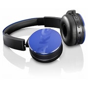 密閉ダイナミック型 Bluetooth対応 ワイヤレスオンイヤーヘッドホン ブルー Y50BTBLU