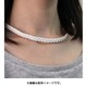 smart レディースモデル ネックレス [Mサイズ ホワイト ・ホワイト ・ホワイト]