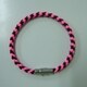 Fita BRAID IV ブレイド4 ブレスレット [Sサイズ 蛍光ピンク・黒]