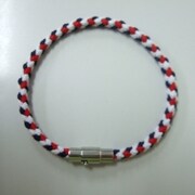 Fita BRAID IV ブレイド4 ブレスレット [Lサイズ 赤・紺・白]