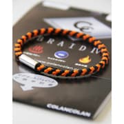 Fita BRAID IV ブレイド4 ブレスレット [Sサイズ 黒・オレンジ]