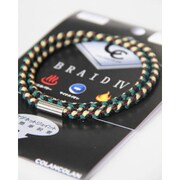 Fita BRAID IV ブレイド4 ネックレス [Sサイズ モスグリーン・黒・ベージュ・茶]