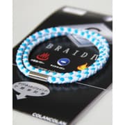 Fita BRAID IV ブレイド4 ネックレス [Mサイズ スカイブルー・白・水]