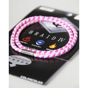 Fita BRAID IV ブレイド4 ネックレス [Sサイズ 蛍光濃ピンク・白・桃]