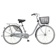 シティサイクル シナモン・JP・ツインロック 24インチ モダンシルバー B-CNJ412S