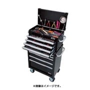 SK94516EEBK [工具セット チェスト＆ローラーキャビネットタイプ プロフェッショナルツールセット EKR-1004＆EKW-1005シリーズ 6.3sp. 9.5sp. 12.7sp. 入組点数145点 ブラック]