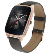 ASUS Zenwatch2 1.63インチ 有機EL AMOLED/サイズ 約49mm/ローズゴールド&アッシュブラウン 本皮/Android Wear/Snapdragon 400/512MB RAM/4GB ROM/320×320ドット/BT4.1 WI501Q-AB04