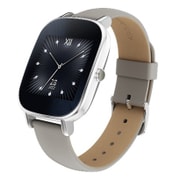 ASUS Zenwatch2 1.45インチ 有機EL AMOLED/サイズ 約45mm/シルバー&グレーベージュ 本皮/Android Wear/Snapdragon 400/512MB RAM/4GB ROM/280×280ドット/BT4.1 WI502Q-GR04