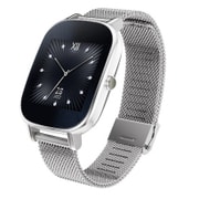 ASUS Zenwatch2 1.45インチ 有機EL AMOLED/サイズ 約45mm/シルバー&シルバー メタル/Android Wear/Snapdragon 400/512MB RAM/4GB ROM/280×280ドット/BT4.1 WI502Q-SL04
