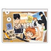 フラットクリアケース ハイキュー！！セカンドシーズン 烏野高校 [キャラクターグッズ]
