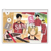 フラットクリアケース ハイキュー！！セカンドシーズン 音駒高校 [キャラクターグッズ]