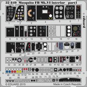 32849 [1/32 エッチングパーツシリーズ モスキート Mk.VI 内装パーツセット タミヤ用]