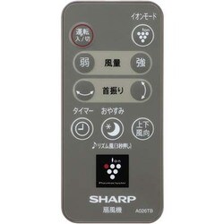 ヨドバシ.com - シャープ SHARP 2146380057 [扇風機用リモコン CRMC 