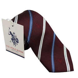 U.S. POLO ASSN. 花柄ネクタイ U.S. POLO ASSN. ポロ ネクタイ ASSN 先幅:約8cm 花柄 メンズ