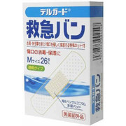 阿蘇製薬 デルガード 救急バン 透明タイプ Mサイズ 26枚入