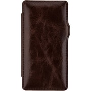 CBR-SYZ5CTMS4EACB [Premium Leather Case for Xperia Z5 Compact Book 濃茶]
