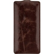 CBR-SYZ5CTAAEACB [Premium Leather Case for Xperia Z5 Compact Flip 濃茶]