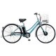 電動アシスト自転車 アルベルト e B200 L型 27型 内装5段変速 6.2Ah T.スノーアクア AEL726