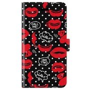FW6B-5766 [iPhone 6s/6用 ブックケース Lip telephone]