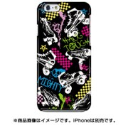 FW6H-5886 [iPhone 6s/6用 ハードケース A hoop springs-ブラック]