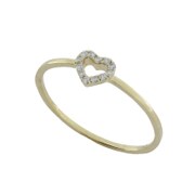 ダイヤモンドリング K10YG D0.04ct 0001904283