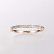 ダイヤモンドリング K18PG D0.13ct 0001937803