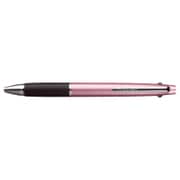 JETSTREAM(ジェットストリーム) 多機能ペン 2&1 MSXE3-800 ボール径:0.5mm インク色:2色(黒・赤) シャープペン芯径:0.5mm 軸色:ライトピンク MSXE3-800-05
