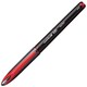 水性ボールペン uni-ball AIR（ユニボール エア） 0.5mm キャップ式 インク色：赤 本体色：赤 UBA-201-05