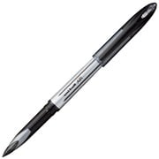 水性ボールペン uni-ball AIR(ユニボール エア) 0.7mm キャップ式 インク色:黒 本体色:黒 UBA-201-07