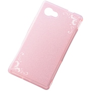 AQUOS Compact SH-02H/Disney Mobile DM-01H/AQUOS Xx2 mini用 ジュエラソフトケース ピンク RT-AQH2C6/P