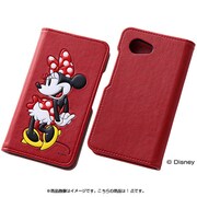 AQUOS Compact SH-02H/Disney Mobile DM-01H/AQUOS Xx2 mini用 ディズニー・ポップアップ・ブックレザーケース 合皮 ミニー RT-DAQH2J/MN