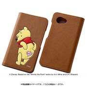 AQUOS Compact SH-02H/Disney Mobile DM-01H/AQUOS Xx2 mini用 ディズニー・ポップアップ・ブックレザーケース 合皮 プー RT-DAQH2J/PO