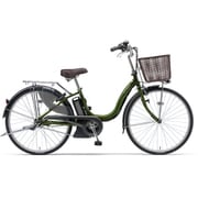 電動アシスト自転車 PAS パスナチュラM(エム) 26型 6.2Ah 内装三段変速 オリーブグリーン PA26NM