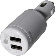 OWL-CCU2D39T-WH [車載充電器 USB2ポート 2.4A＋1.5A ダイレクト型 ホワイト]