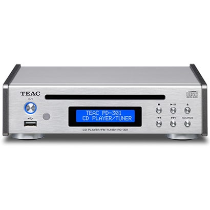PD-301-S [CDプレーヤー/FMチューナー USB搭載 FMワイドバンド対応 シルバー]