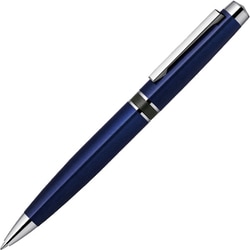 ボールペン Filare（フィラーレ） 0.7mm ツイスト式 インク色：黒 本体色：ブルー エマルジョンインク使用 P-BA68-BL
