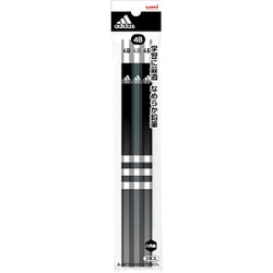 adidas アディダス 3本パック鉛筆 7020 4B 黒 K7020AI244B3P