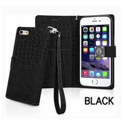 VT-69300-BK [クロコダイル Diary for iPhone 6/6s ブラック]