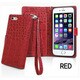 VT-69301-RD [クロコダイル Diary for iPhone 6/6s レッド]