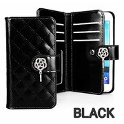 VT-69306-BK [エナメル Diary for iPhone 6/6s ブラック]