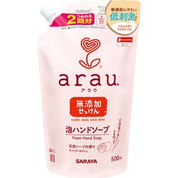 arau. 泡ハンドソープ ラベンダー＆ライムの香り 詰替 500ml [ハンドソープ]