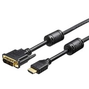 HDMIケーブル DVI変換モデル コア付 3.0m ブラック BSHDDV30BK