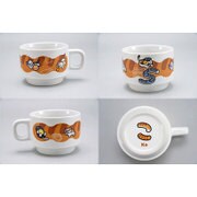 ねこあつめ スタッキングマグ 「こ」 [270ml]