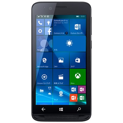 FREETEL FTJ152E-KATANA 01 [Windows 10 Mobile SIMフリースマートフォン ブラック]