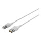 どっちもUSB2.0ケーブル A to B 1m ホワイト BSUABDU210WHA