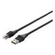 どっちもUSB2.0ケーブル A to B 3m ブラック BSUABDU230BKA